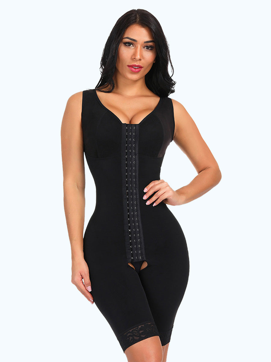 Loverbeauty Plus Size | Floral Lace Wide Straps Hooks Bodysuit