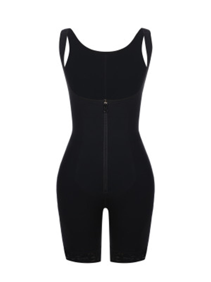 Loverbeauty Bodysuit Shaper With Hook-and-Eye Zipper Closure