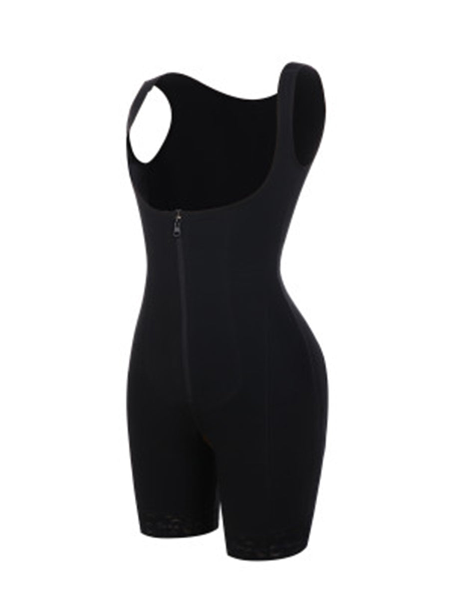 Loverbeauty Bodysuit Shaper With Hook-and-Eye Zipper Closure