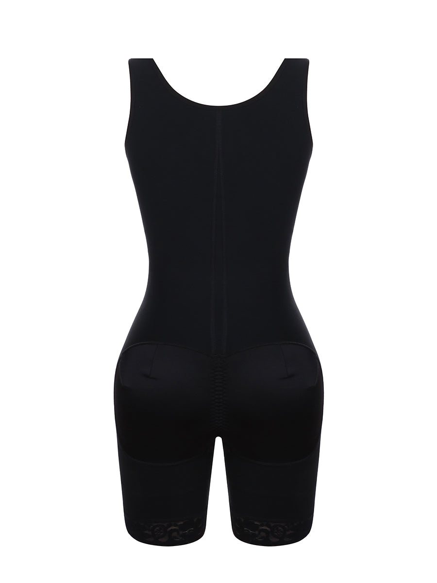 Loverbeauty Bodysuit Shaper With Hook-and-Eye Zipper Closure