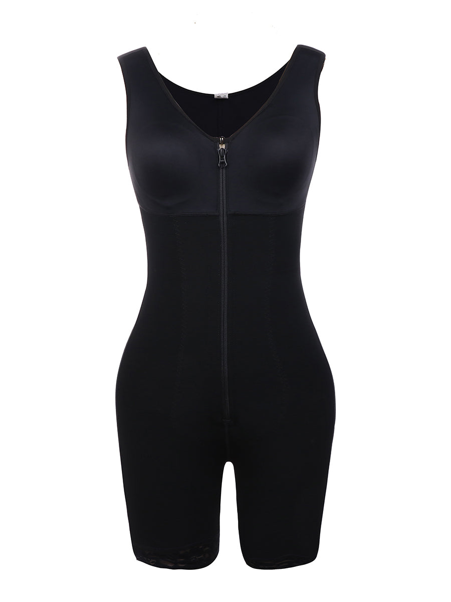 Loverbeauty Full Bodysuit Zippered Slimming Shaper