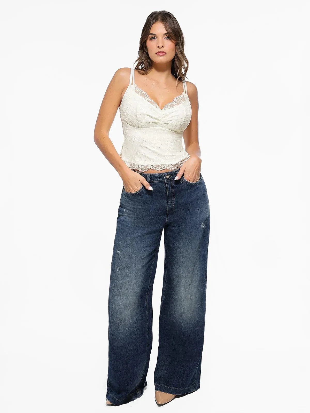Popilush? Shapewear Lace Contouring Camisole
