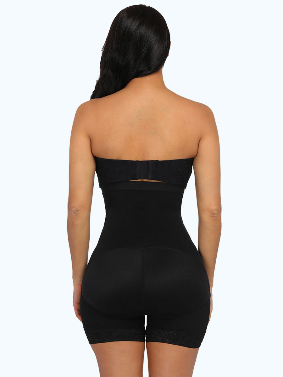 Loverbeauty High Waist Shaper Shorts With Front Hooks