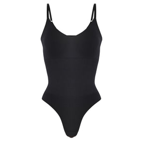Lover-Beauty Bodysuit for Women Built in Bra Sleeveless Sculpting Thong Shapewear