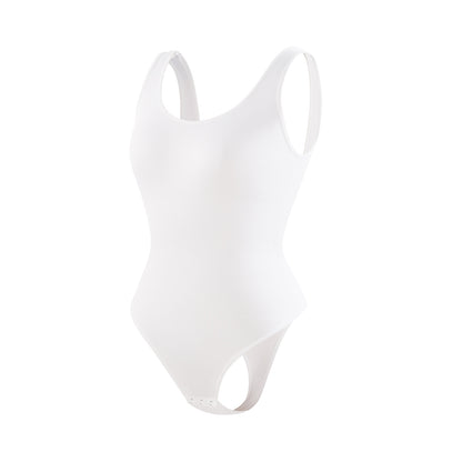 Loverbeauty Tummy Control Backless Sleeveless Tank Tops Faja Thongs Bodysuit