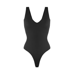 Loverbeauty Tummy Control Thong Shapewear Backless Sleeveless One Piece Bodysuit