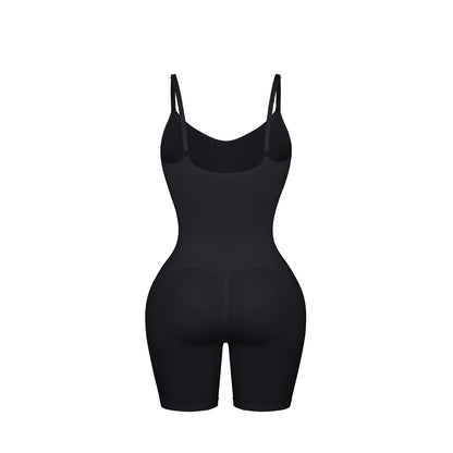 Loverbeauty Tummy Control Seamless Body Shaper Sculpting Bodysuit Shorts