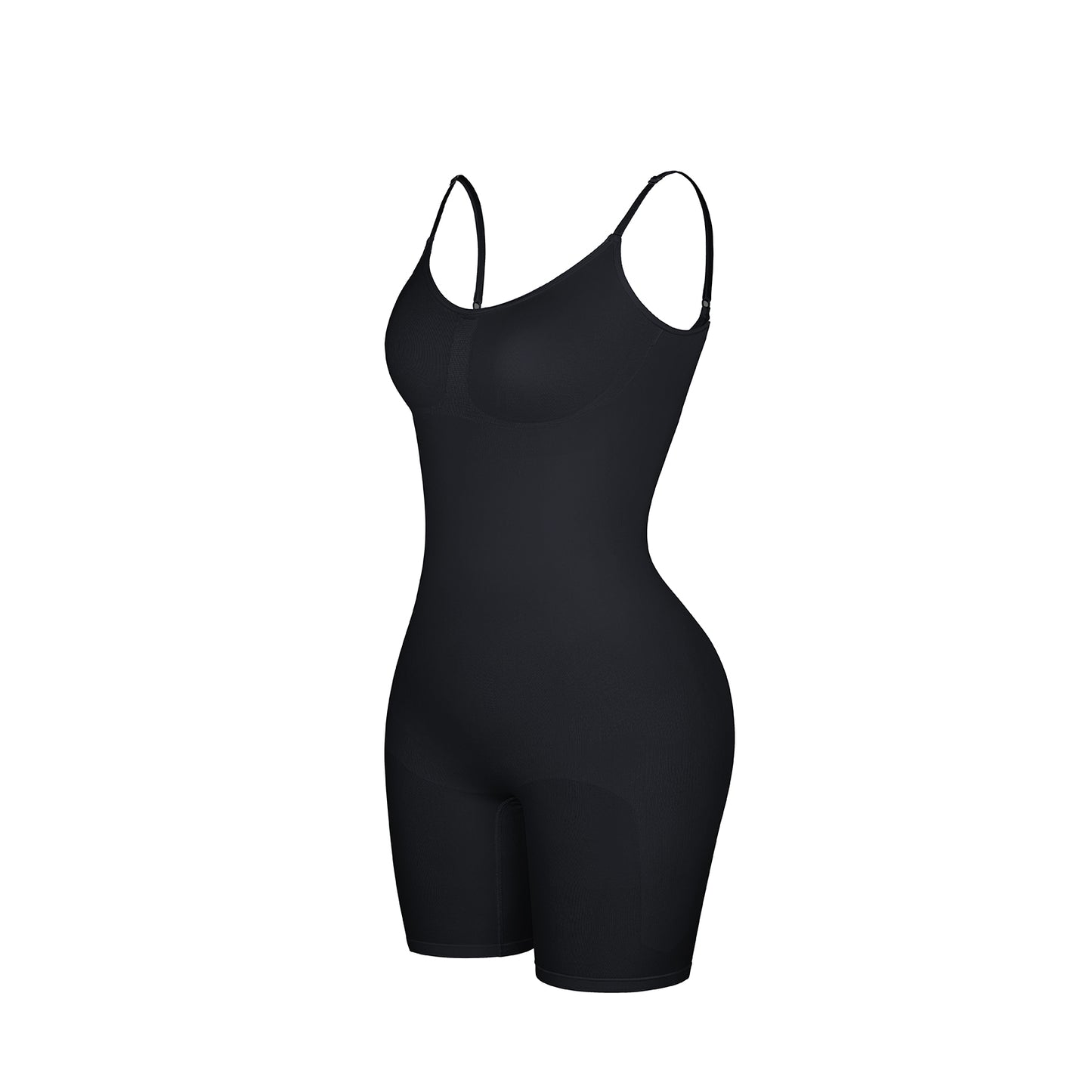 Loverbeauty Tummy Control Seamless Body Shaper Sculpting Bodysuit Shorts