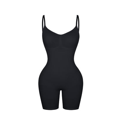 Loverbeauty Tummy Control Seamless Body Shaper Sculpting Bodysuit Shorts