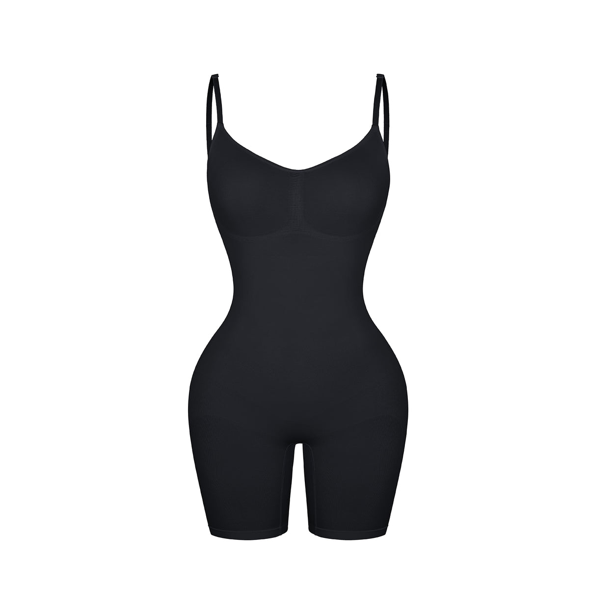 Loverbeauty Tummy Control Seamless Body Shaper Sculpting Bodysuit Shorts