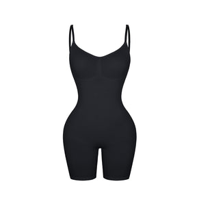 Loverbeauty Tummy Control Seamless Body Shaper Sculpting Bodysuit Shorts