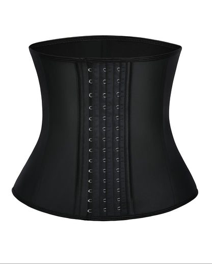 Loverbeauty Hook Latex Waist Trainer Waist Cincher Corset for Women
