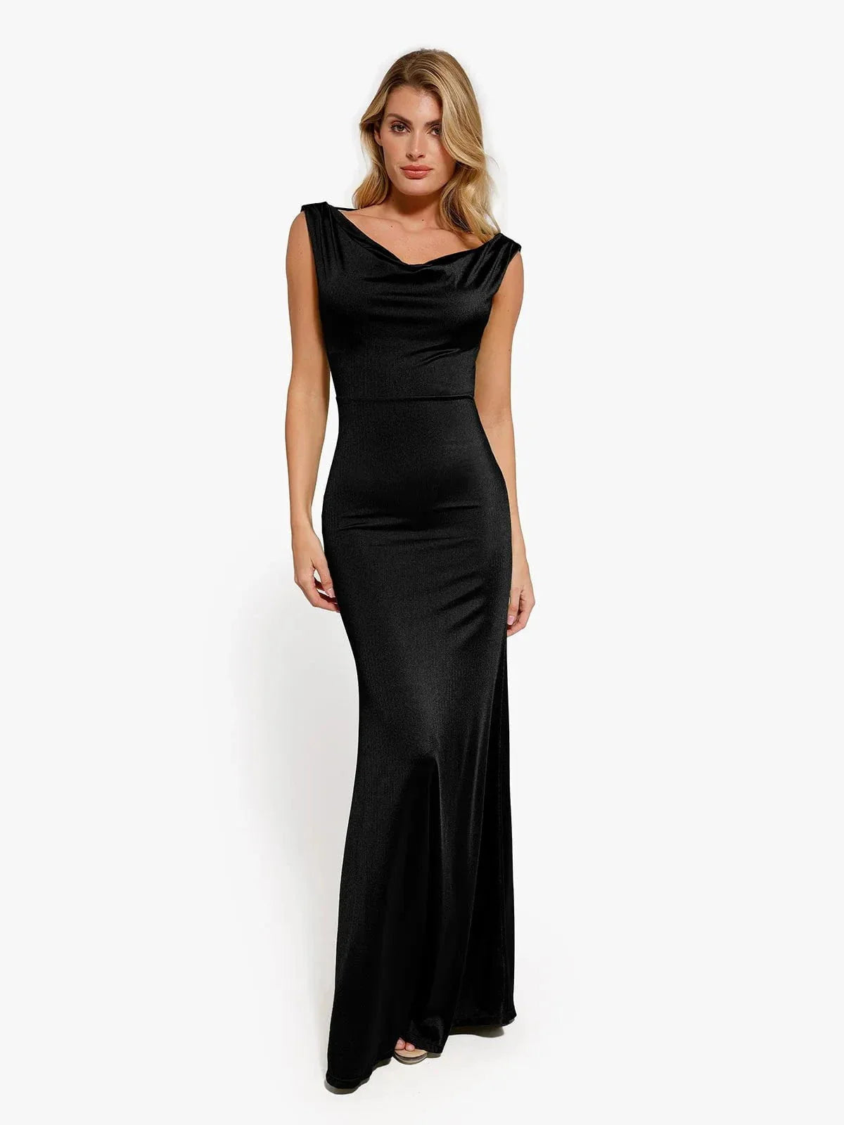 Distribution Shapewear Convertible Shine Sculpting Mermaid Dress