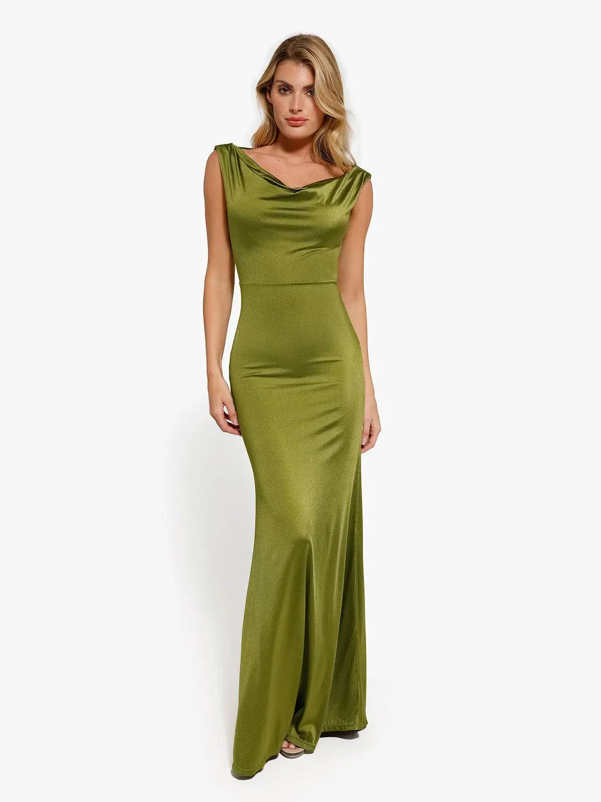 Distribution Shapewear Convertible Shine Sculpting Mermaid Dress