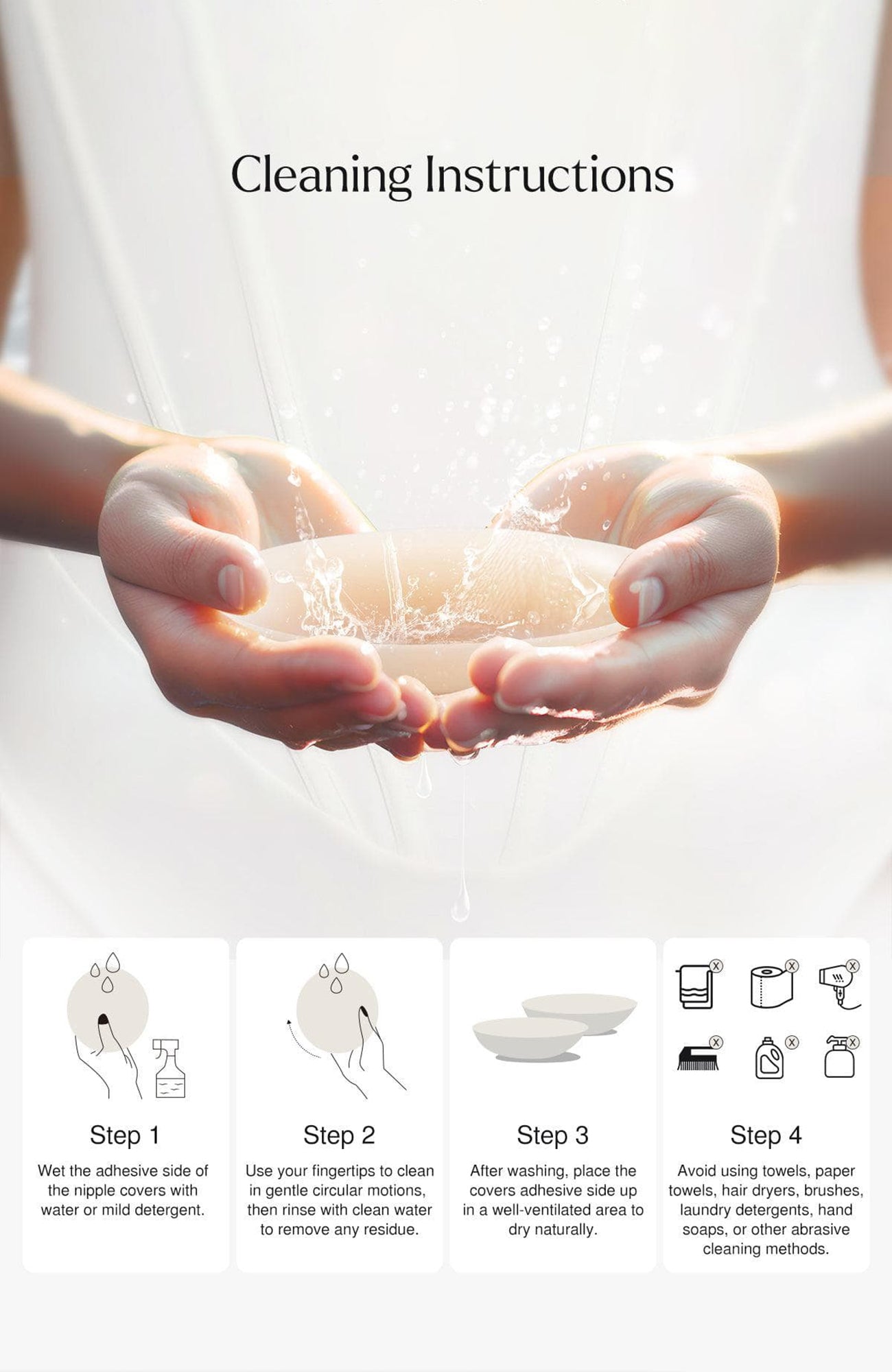 Distribution Silicone Nipple Covers