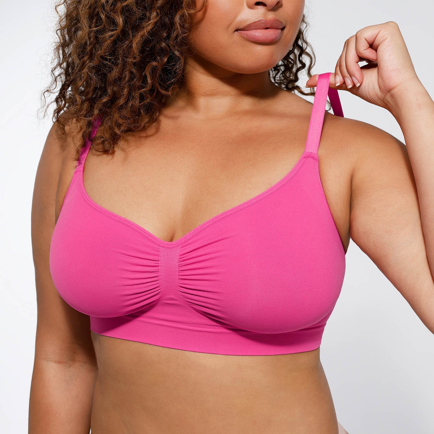 Lover-Beauty WIRELESS Bra Women's Wireless Bra Stretch Comfort Bralettes No Underwire Unlined Seamless Sports Bra