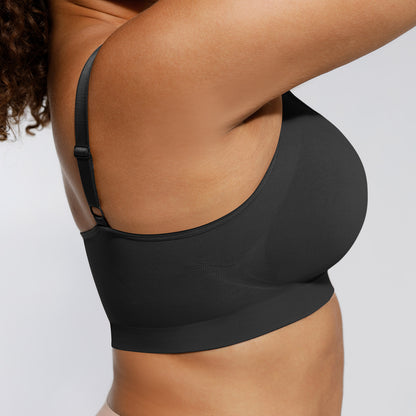Lover-Beauty WIRELESS Bra Women's Wireless Bra Stretch Comfort Bralettes No Underwire Unlined Seamless Sports Bra