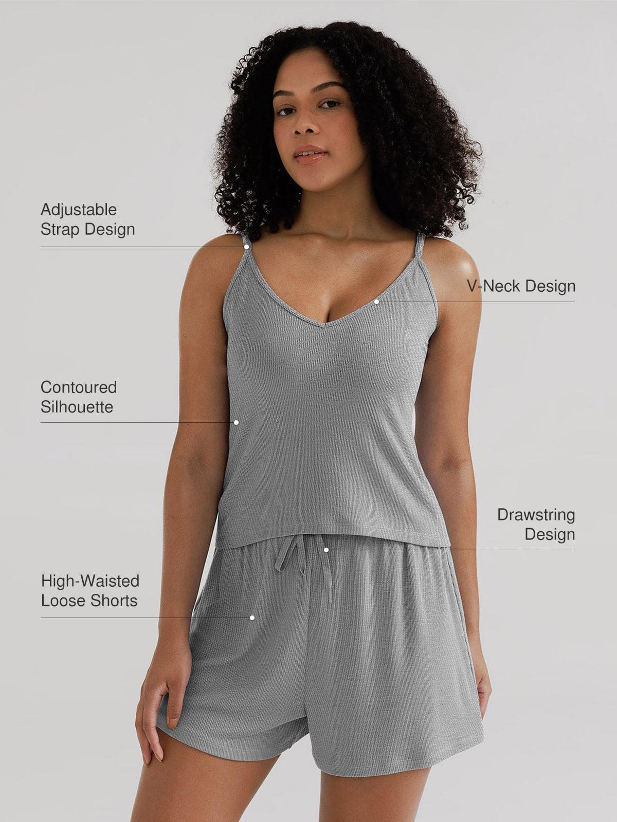 Popilush® Modal Cami & Short Pajama Set