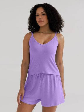 Popilush® Purple / XS Modal Cami & Short Pajama Set