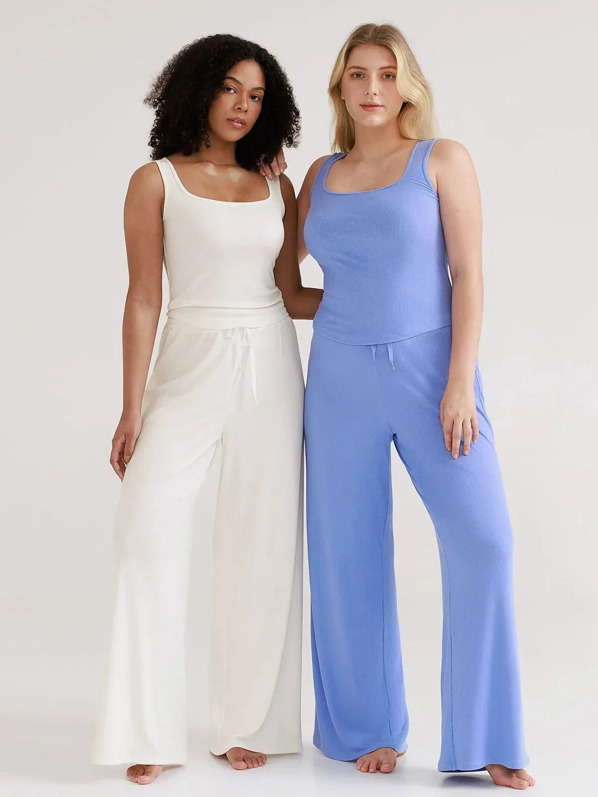 Popilush® Modal Tank Top & Drawstring Pant Pajama Set