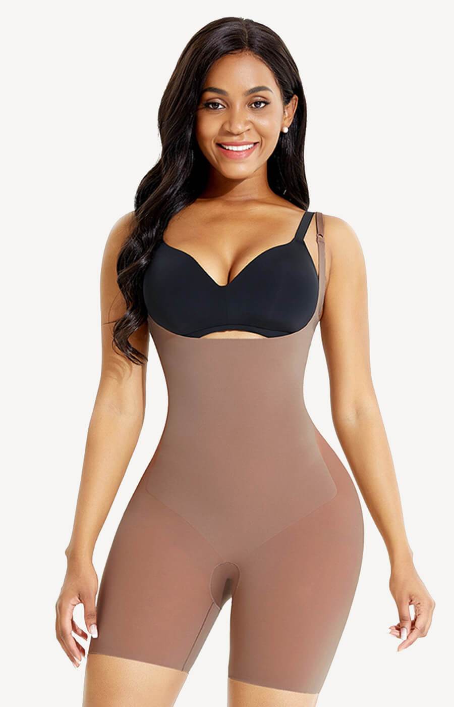 AirSlim™ Open Bust Tummy Control Bodysuit