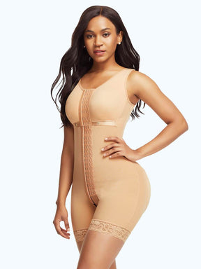 Loverbeauty Full Bodysuit Slimming Shaper With Hooks 