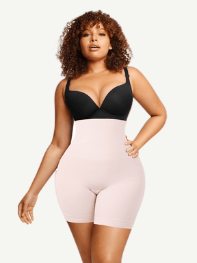 Wholesale Seamelss High-Waisted Mid-Thigh Short Tummy