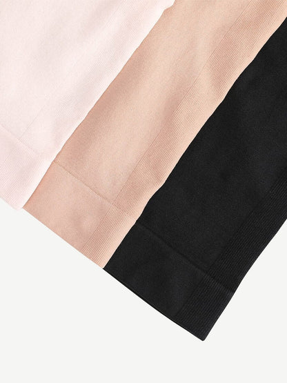 Wholesale Seamelss High-Waisted Mid-Thigh Short Tummy