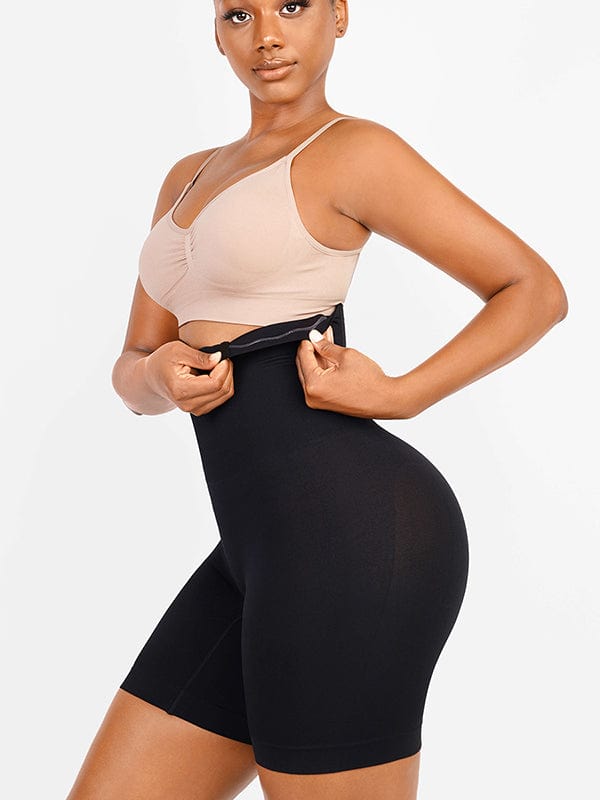 Wholesale Seamelss High-Waisted Mid-Thigh Short Tummy